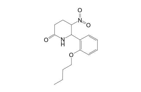 6-(2-Butoxyphenyl)-5-nitro-2-piperidinone