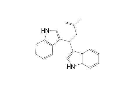 1,1-Di-.beta.-indolyl-3-methylbut-3-ene