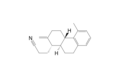 1-Phenanthrenepropanenitrile, 1,2,3,4,4a,9,10,10a-octahydro-5-methyl-2-methylene-, [1S-(1.alpha.,4a.beta.,10a.alpha.)]-