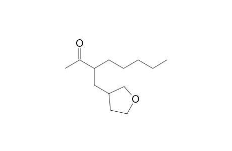 3-((tetrahydrofuran-3-yl)methyl)octan-2-one