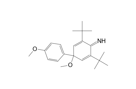 2,6-Ditert-butyl-4-methoxy-4-(4-methoxyphenyl)-1-cyclohexa-2,5-dienimine