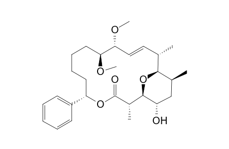 4-Demethyl-3,5-dideoxy-4-episoraphen