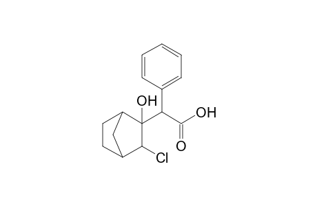2-(3'-Chloro-2'-hydroxybicyclo[2.2.1]hept-2'-yl)-2-phenylacetic acid
