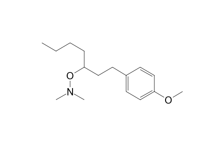 Methanamine, N-[[1-[2-(4-methoxyphenyl)ethyl]pentyl]oxy]-N-methyl-
