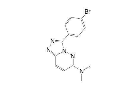 3-(4-bromophenyl)-N,N-dimethyl[1,2,4]triazolo[4,3-b]pyridazin-6-amine