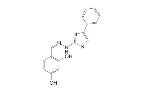 2-(2,4-Dihydroxybenzylidine)hydrazinyl-4-phenylthiazole