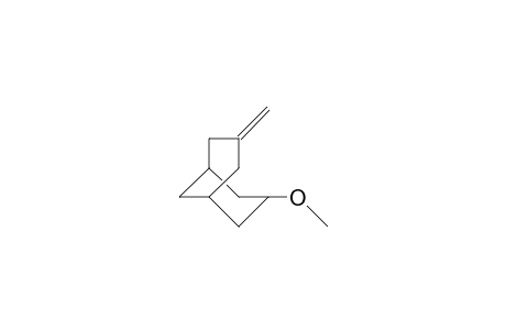 3-endo-Methoxy-7-methylidene-bicyclo(3.3.1)nonane