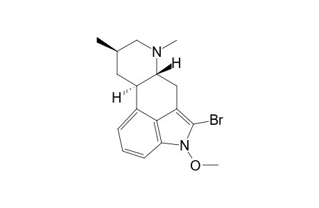 PIBOCIN-B;(8-BETA)-2-BROMO-N-O-METHYL-6,8-DIMETHYLERGOLINE