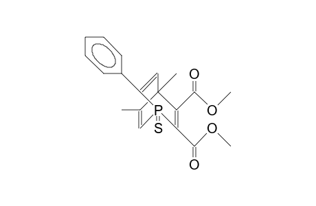 2,3-Bis(methoxycarbonyl)-4,5-dimethyl-7-phenyl-1-phospha-bicyclo(2.2.2)octa-2,5,7-triene-1-thione