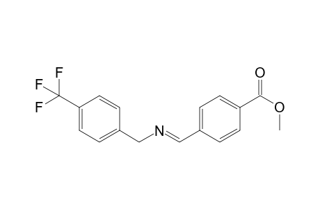 N-(4-Carboxymethoxybenzylidene)-p-trifluoromethylbenzylamine