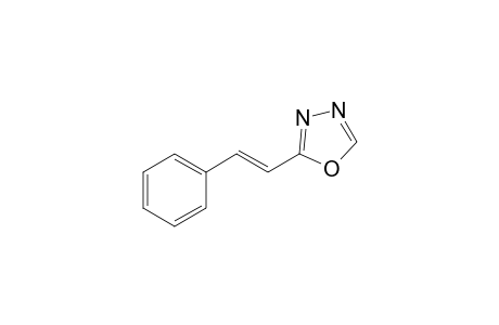 2-[(E)-2-Phenyl-1-ethenyl]-1,3,4-oxadiazole