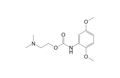 2,5-dimethoxycarbanilic acid, 2-(dimethylamino)ethyl ester