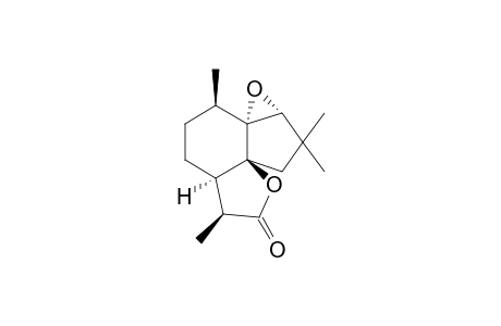8H-Oxireno[1,7a]indeno[3a,4-b]furan-6(2H)-one, hexahydro-2,5,9,9-tetramethyl-, [2R-(1aR*,2.alpha.,4a.beta.,5.alpha.,7aS*,8a.alpha.)]-