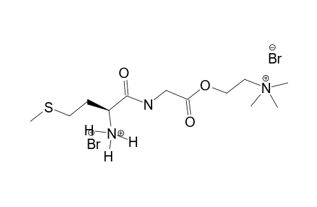 L-METHIONYL-GLYCINE-CHOLINE-ESTER-BROMIDE-HYDROBROMIDE;HMETGLYOCHOBR*HBR