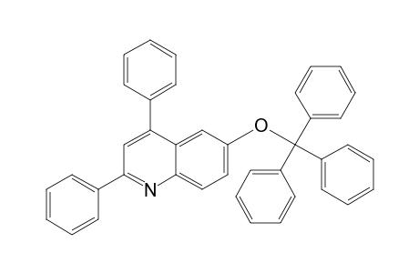 Quinoline, 2,4-diphenyl-6-(triphenylmethoxy)-