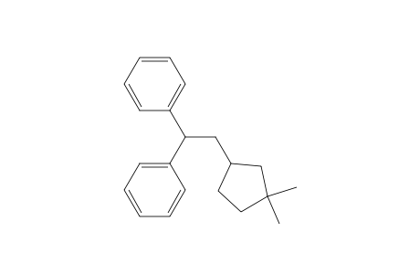 Benzene, 1,1'-[2-(3,3-dimethylcyclopentyl)ethylidene]bis-