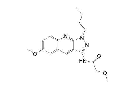 N-(1-butyl-6-methoxy-1H-pyrazolo[3,4-b]quinolin-3-yl)-2-methoxyacetamide