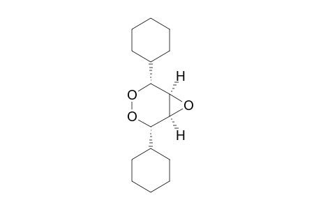 (+-)-(1aR,2S,5R,5aS)-2,5-Dicyclohexylperhydrooxireno[2,3-d][1,2]dioxine