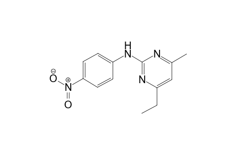 4-Ethyl-6-methyl-2-(4-nitroanilino)pyrimidine