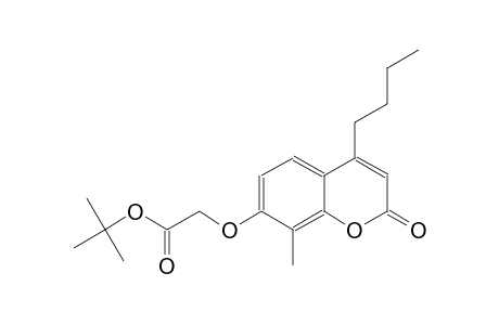 acetic acid, [(4-butyl-8-methyl-2-oxo-2H-1-benzopyran-7-yl)oxy]-, 1,1-dimethylethyl ester