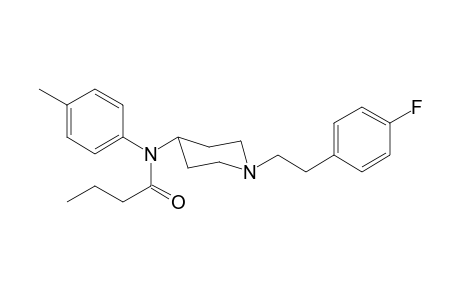 N-(1-[2-(4-Fluorophenyl)ethyl]piperidin-4-yl)-N-4-methylphenylbutanamide