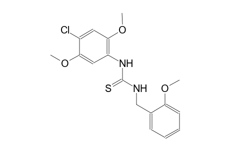 N-(4-chloro-2,5-dimethoxyphenyl)-N'-(2-methoxybenzyl)thiourea