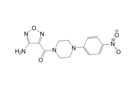 1,2,5-oxadiazol-3-amine, 4-[[4-(4-nitrophenyl)-1-piperazinyl]carbonyl]-