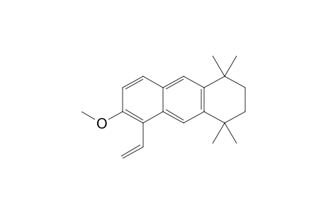 1,2,3,4-Tetrahydro-6-methoxy-1,1,4,4-tetramethyl-5-vinylanthracene