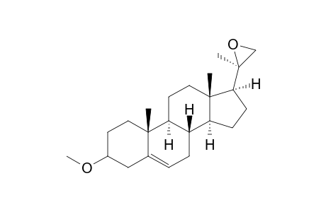 (2R)-2-[(8S,9S,10R,13S,14S,17S)-3-methoxy-10,13-dimethyl-2,3,4,7,8,9,11,12,14,15,16,17-dodecahydro-1H-cyclopenta[a]phenanthren-17-yl]-2-methyl-oxirane