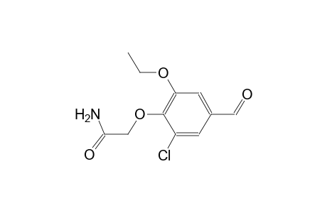 2-(2-chloro-6-ethoxy-4-formylphenoxy)acetamide