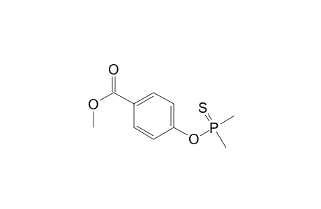 Benzoic acid, 4-[(dimethylphosphinothioyl)oxy]-, methyl ester