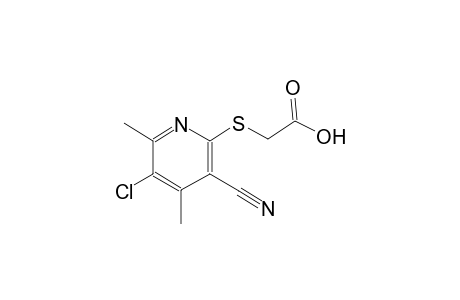 acetic acid, [(5-chloro-3-cyano-4,6-dimethyl-2-pyridinyl)thio]-
