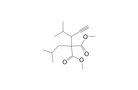 2-Isobutyl-2-(1-isopropylprop-2-ynyl)-malonic acid dimethyl ester