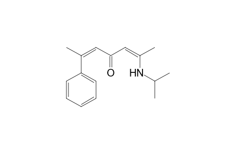 (2Z,5Z)-2-(N-Isopropylamino)-6-phenylhepta-2,5-dien-4-one