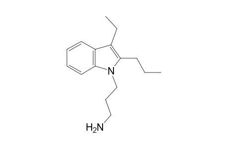 Propanamine, 3-(3-ethyl-2-propyl-1-indolyl)-