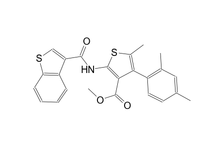 methyl 2-[(1-benzothien-3-ylcarbonyl)amino]-4-(2,4-dimethylphenyl)-5-methyl-3-thiophenecarboxylate