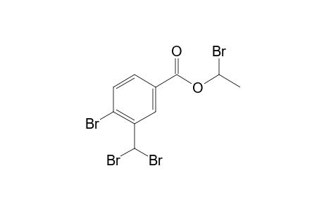 1-bromoethyl 4-bromo-3-(dibromomethyl)benzoate