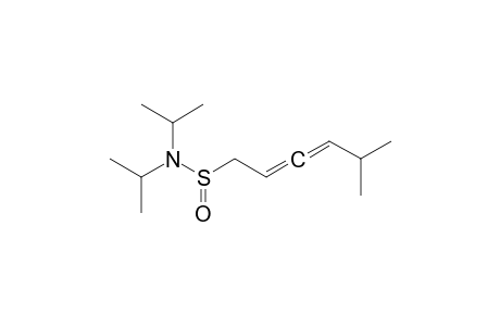 N,N-Diisopropyl-.alpha.-(5-methylhexa-2,3-dien-2-yl)sulfinamide