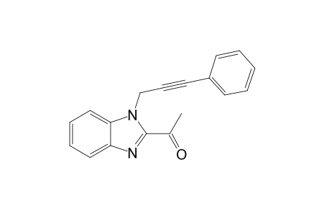 1-[1-(3-Phenylprop-2-ynyl)-1H-benzoimidazol-2-yl]ethanone