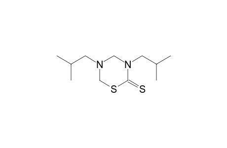 3,5-diisobutyltetrahydro-2H-1,3,5-thiadiazine-2-thione