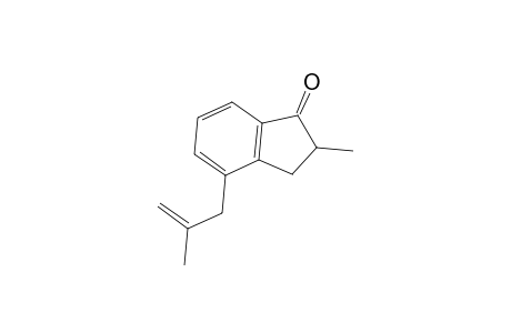 2-methyl-4-(2-methylallyl)-2,3-dihydro-1H-inden-1-one