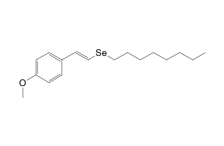 (E)-(4-Methoxystyryl)(octyl)selane