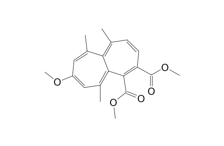 Dimethyl 8-Methoxy-1,6,10-trimethylheptalene-4,5-dicarboxylate