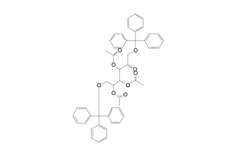 3,4,5-Tri-O-acetyl-1,6-di-O-tritylhex-2-ulose