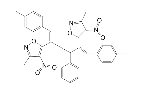 3-METHYL-5-[(Z)-3-(3-METHYL-4-NITRO-5-ISOXAZOLYL)-4-(4-METHYLPHENYL)-1-[(Z)-1-(4-METHYLPHENYL)-METHYLIDENE]-2-PHENYL-3-BUTENYL]-4-NITROISOXAZOLE