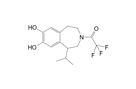 N-Trifluoroacetyl-7,8-dihydroxy-1-(isopropyl)-2,3,4,5-tetrahydro-1H-3-benzazepinee