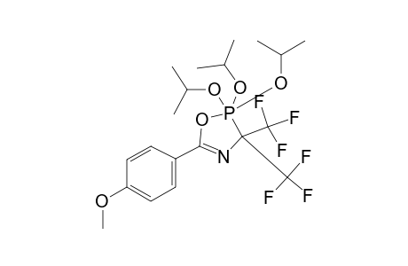 5-PARA-ANISYL-3,3-BIS-(TRIFLUOROMETHYL)-2,2,2-TRIISOPROPOXY-DELTA-4-1,4,2-LAMBDA-5-OXAZAPHOSPHOLINE