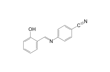 p-(salicylideneamino)benzonitrile