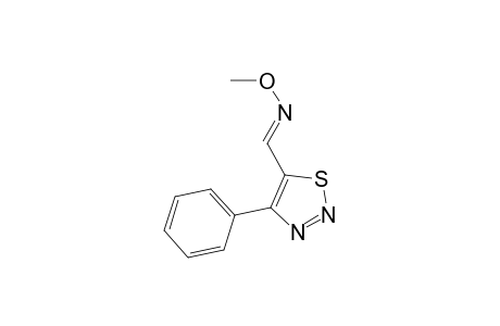 5-(Methoxyiminomethyl)-4-phenyl-1,2,3-thiadiazole