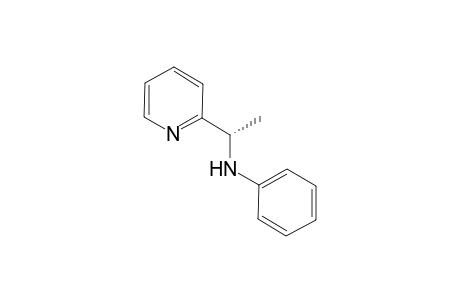 N-[(1S)-1-(2-pyridinyl)ethyl]aniline